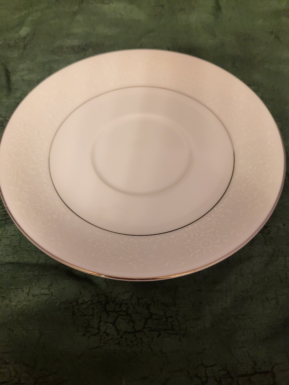 Wakefield Fine China 6 Inch Floral Edge Saucer